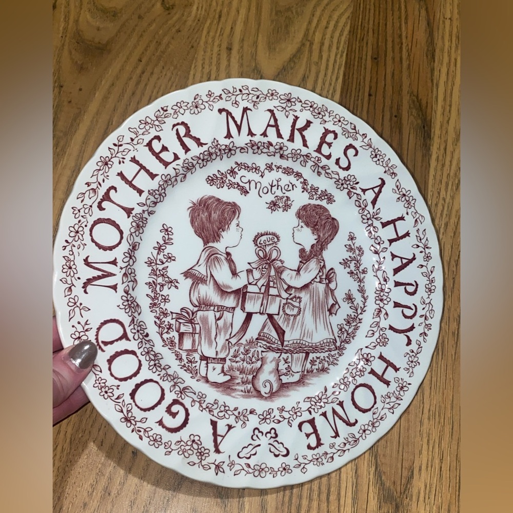 •VINTAGE• mother plate